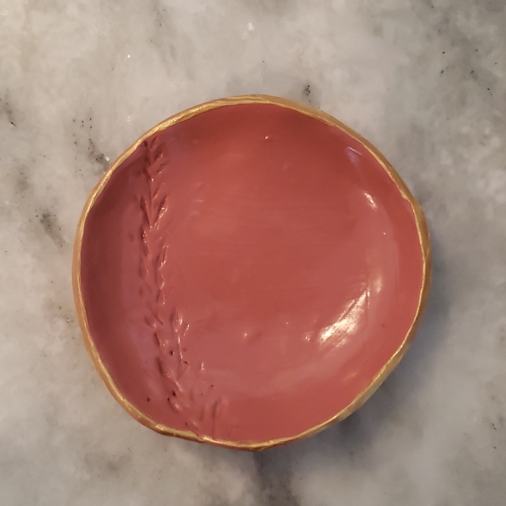 Handmade Clay Trinket Dish